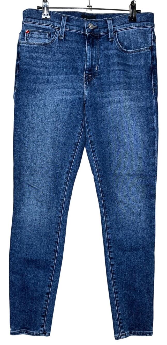 Hudson Natalie Mid Rise Skinny Ankle Jeans Dark Wash Size 27 NWOT